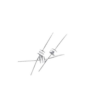 Κίνα UL Recognized Voltage Coaxial Gas Discharge Tube Withstands Impulse Discharge Current Up To 2KA προς πώληση