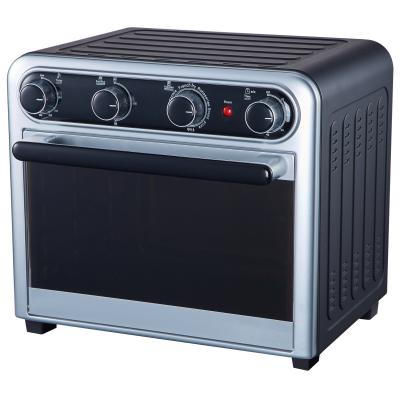 China High Efficiency Oven Dry Evenly Bread Chicken Electric Hot Air Circulation Multifunction Glass Oven for sale