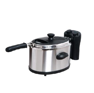 China Best quality home use promotional factory directly sell 3.5L economical stainless steel deep fryer with timer for sale