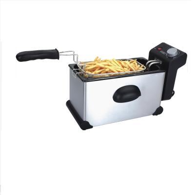 China Home Use Hot Sale 3L Electric Deep Fryer Deep Oil Fryer Stainless Steel for sale