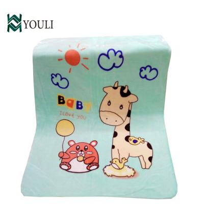 China Anti-pilling baby blanket 2019 new product 100%polyester for sale