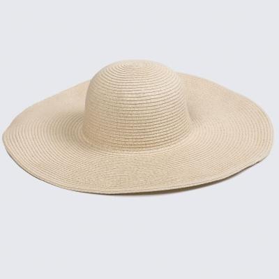 China Custom Cheap OEM Picture And Design Label Floppy Straw Sun Hats Soft Straw Hat for sale