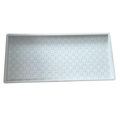 China Agriculture planting lightweight and easy to move plastic rolling tray for sale