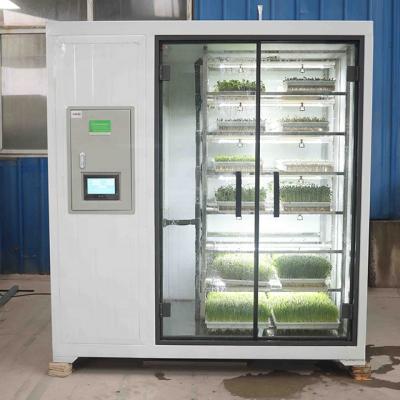 China Grow barley fodder hydroponic machine/green fodder/hydroponic machine for barley for sale