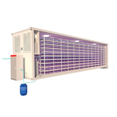 China High efficiency container hydroponic mobile planting plant can customize farm greenhouse greenhouse hydroponic planting plant for sale