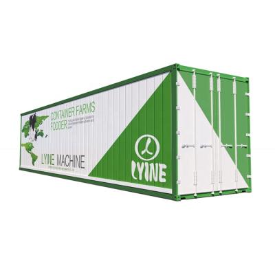 China New Designed High Yield Agricultural Production Modern Fashion Fodder Hydroponic Container for sale