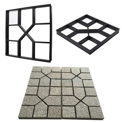 China Garden Life DIY Original Fashion Production Injection Molding Outdoor Paving Mold Hot Material Plastic Plastic Mold for sale