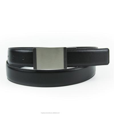 China Custom ALLOY Auto Click Buckle Waist Color Designer Leather Jacket Belt for sale