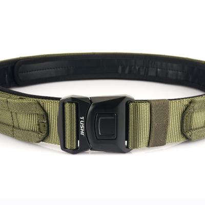 China Outdoor Factory Directly Produce Multi Functional Tactical Belt With Alloy Buckle for sale