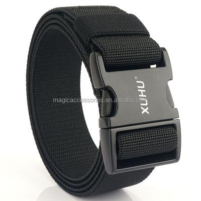 China Aluminum Alloy Multi Buckle Outdoor Activities Color Canvas Webbing Nylon Belt For Outdoor for sale