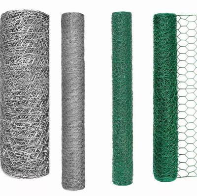 China Fence Mesh PVC Coated Galvanized Hexagonal Wire Mesh Netting Gabions Chicken Wire for sale