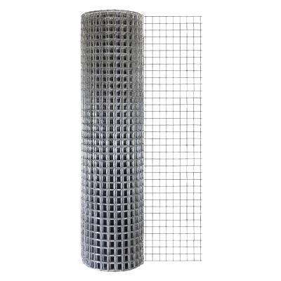 China Anti-Corrosion For Animal Cage Galvanized Welded Wire Mesh Roll 16 Gauge Plain Weave Welded Fencing Mesh for sale