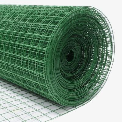 China Construction Wire Mesh Green Color PVC Coated Welded Wire Mesh Galvanized for sale