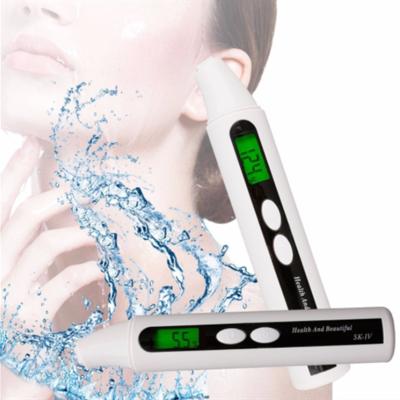 China Portable Skin Wrinkle Analysis Skin Moisture Oil Content Tester Analyzer Sensor Pen For Home Use for sale