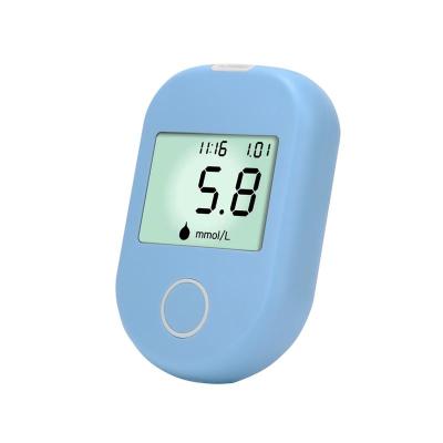 China Quick Check Testing Device Precision Measuring Diabetic Glucometer Test Bands Glycuresis Monitor for sale