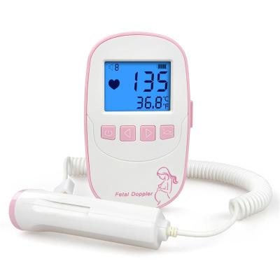 China Personal Fetal Heart Monitor Multi Function Listen Baby Detector Fetal Heart Monitor Pregnant Women for sale