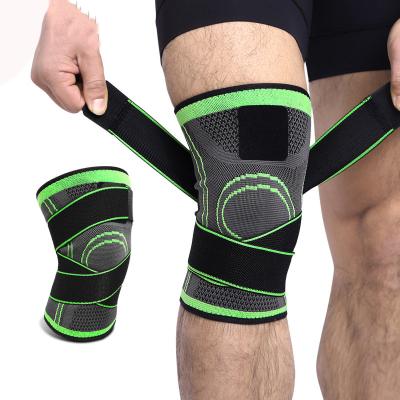 China Selected High Quality Adjustable Elastic Breathable Ligament Knee Brace Mechanical Knee Bandage For Pain for sale