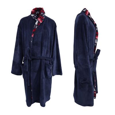 China Shear/Sleepwear/Soft/Pocket/Hood Good Quality Breathable Short Fleece Robe Fleece Robe Flannel Hot Appropriate Prices Long for sale