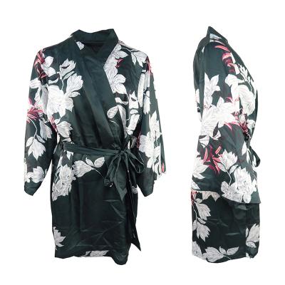 China Factory direct wholesale sexy/soft/silk nightsuit/lingerie/long robe sets pajamas customized polyester for sale