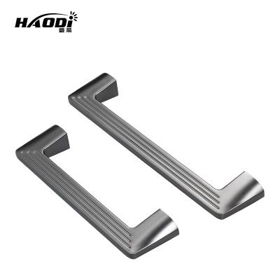 China Simple Modern Haodi Zinc Alloy Decorative Simple Modern Cabinet Door Handle Drawer Wardrobe Kitchen Cabinet Handle for sale