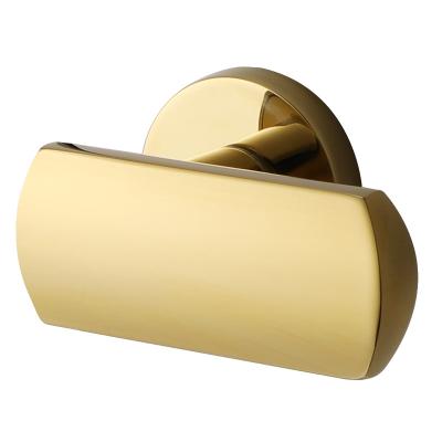 China Modern Luxury metal door handle for home Apartment Interior Bathroom Bedroom zinc alloy gold door handle for sale