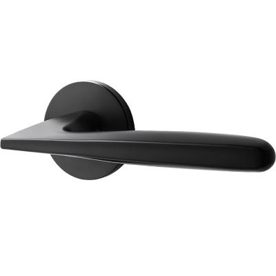 China Modern Buy door handle for Interior Bedroom sub black door handles luxury modern Aluminum alloy China door handles for sale