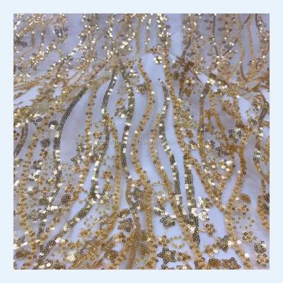 China Viable High Quality Net Embroidery Nigeria Lace Order Bridal Lace For Wedding Party Dess for sale