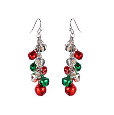 China TRENDY Christmas Bells Earrings Christmas Stud Earrings For Women Girl Wholesale Supplier for sale