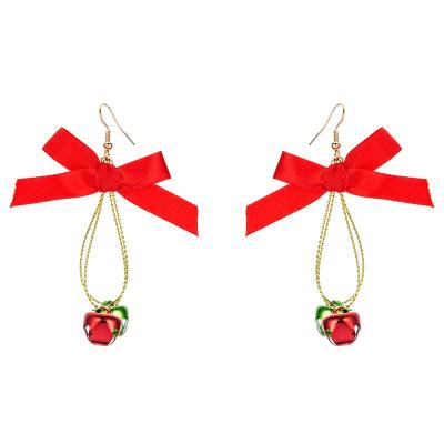 China FASHIONABLE Creative Bell Earrings Color Bell Earrings Christmas Jewelry Women Wholesale Supplier for sale