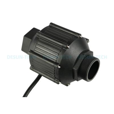 China Mini DC Pool Fountain Booster Pump 12V 24V 36V 200LPM Brushless Big Flow Solar Water Pump for sale