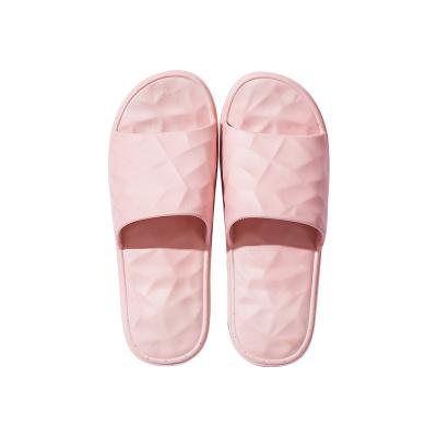 China 2021 Fashion Trend Couples Soft And Comfortable Ultralight Indoor Non-slip PVC Indoor Flat Home Slippers for sale