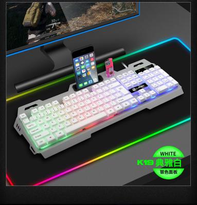 China 2021 Wholesale Hot Sale STK61 Anti-ghosting Backlit Rainbow Colors BT 3.0 Dual Mode Compact 61 Gaming Key Mechanical Keyboard for sale