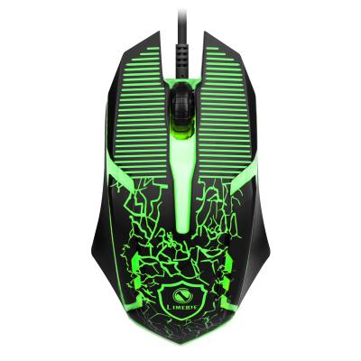 China Factory BSCI OEM Logo Factory BSCI Logo Wholesale Cheap Breathing 2400DPI Gaming Mouse Wireless Gaming Mouse 2022 With USB Receive for sale