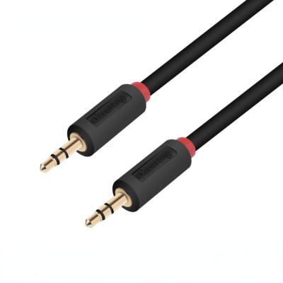 China AUX car. Best Selling Popular Linear Blue 4 Core 3.5mm Audio Cable And Audio Cable for sale