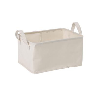 China Japanese Style Collapsible Dirty Laundry Basket Household Toy Clothing Storage Basket Canvas Sundries Basket Clothes Storage Box for sale