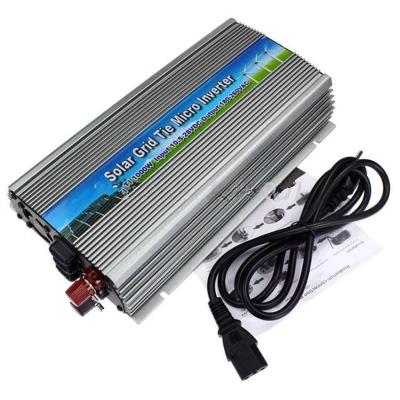 China Photovoltaic Inverter Grid Tied Solar Power System 1kw Wide Voltage 22-50VDC GTI800W/1000W WV-600W/110V/230V for sale