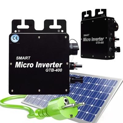 China Wholesale micro grid tie solar power system high efficiency micro solar power inverter solar panel wvc-400W GTB-350w 300w 300w 110v/220v inverter for sale