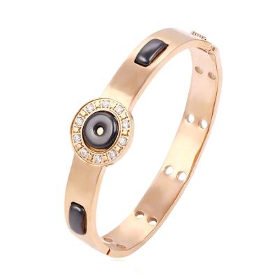 China 51499 Fashion Jewelry Style Jewelry Accessories Ethnic Arab Steel Diamond Women Gold Plated Bracelets for sale