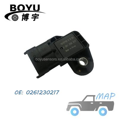 China Hot Sale High Quality Auto Parts Various Air Pressure Sensor OEM 0261230217 For Chery OEM Standard Size for sale