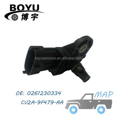 China Auto MAP Sensor OEM 0261230334 CV2A-9F479-AA For Ford Intake Air Pressure Sensor OEM Standard Size for sale