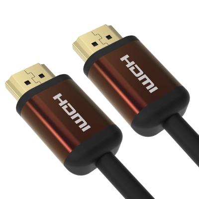 China Wholesale 3D COMPUTER Factory Aluminum Shell HDMI Cable Full 4K@60Hz HDMI Cable Support To HDMI Cable With Ethernet for sale