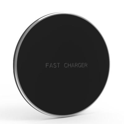 China OEM 15W 10W 7.5W Mobile Phone Charger Custom Qi Fast Wireless Charger Mobile Phone LOGO Charging Pad for sale