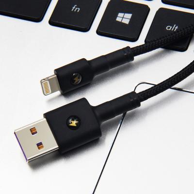 China For iphone 5V/2.1A hardware usb special fast charging strong cable for iphone for sale