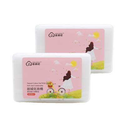 China Cleansing To Prepare Ultra Thin Cotton Pads Bundle Disposable Biodegradable Extra Absorbent Cotton Pads For Beauty for sale