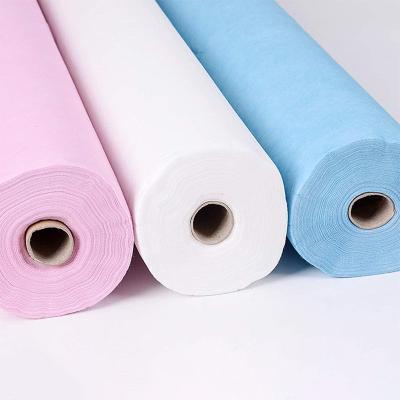 China PP (Polypropylene) Salon Pink In Roll Sheet For Stretcher Non-Toxic Waterproof Disposable Customized Supplied Sterile 3 Years Zefu Medical GS for sale