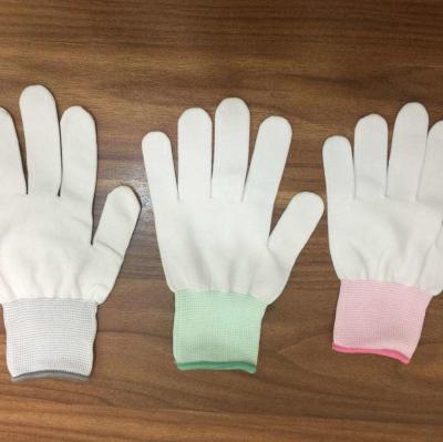 China 13G Anti-cut cotton glove liner for sale