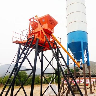 China Js500 Machinery Repair Shop China Supplier Stationary Production Line Automatically Factory Machine Ready Concrete Batching Price For Sale for sale