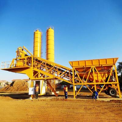 China Best factory price of Zhenheng YHZS series machinery concrete batching plant concrete mobile mixing plant for sale for sale