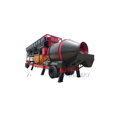 China Factory price small mini drum mobile concrete batching plant in philippines for sale