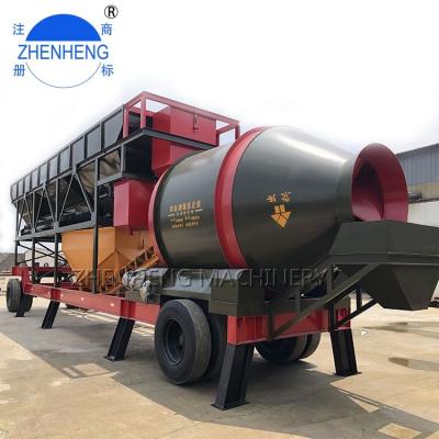 China Concrete Batching Mixer JZM1m3 YHZM50 Mobile Concrete Batching Plant Ready Mixed Concrete Mixer for sale